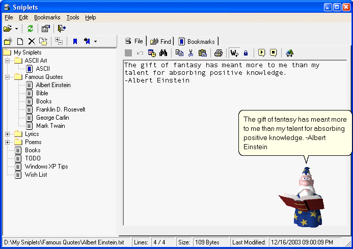 Sniplets Screenshot